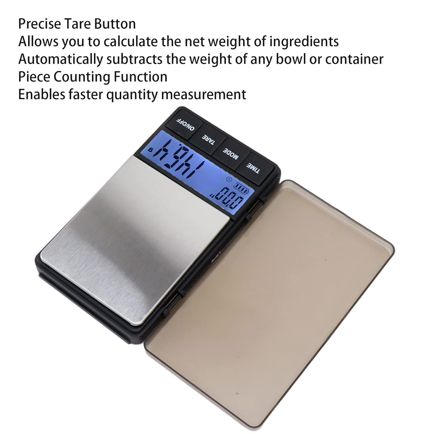 Espresso Waage mit Timer - 0,1g bis 1000g