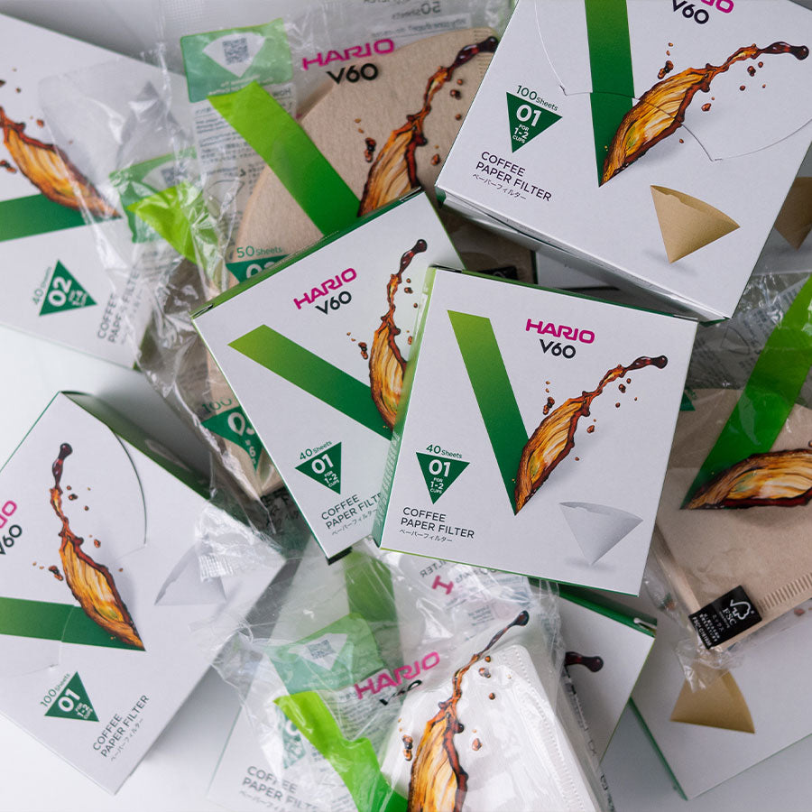 Hario V60 Papierfilter 02 weiß - 100 St.