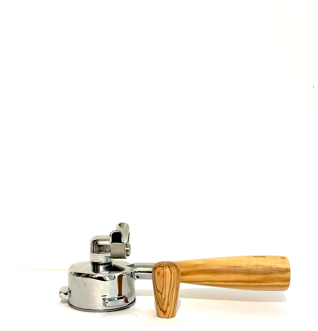 Olivenholz-Griff & -Knauf – ergonomisch & handgefertigt